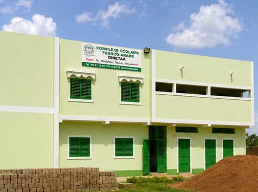Les dernières finitions du bâtiment avant la rentrée